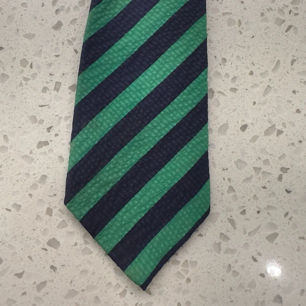 Luxury vintage silk tie made in italy Ermemgildo Zenga